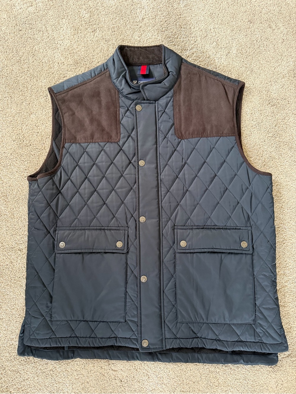 Men’s Daniel Cremieux Quilted Vest Like New XL - Picture 2 of 11